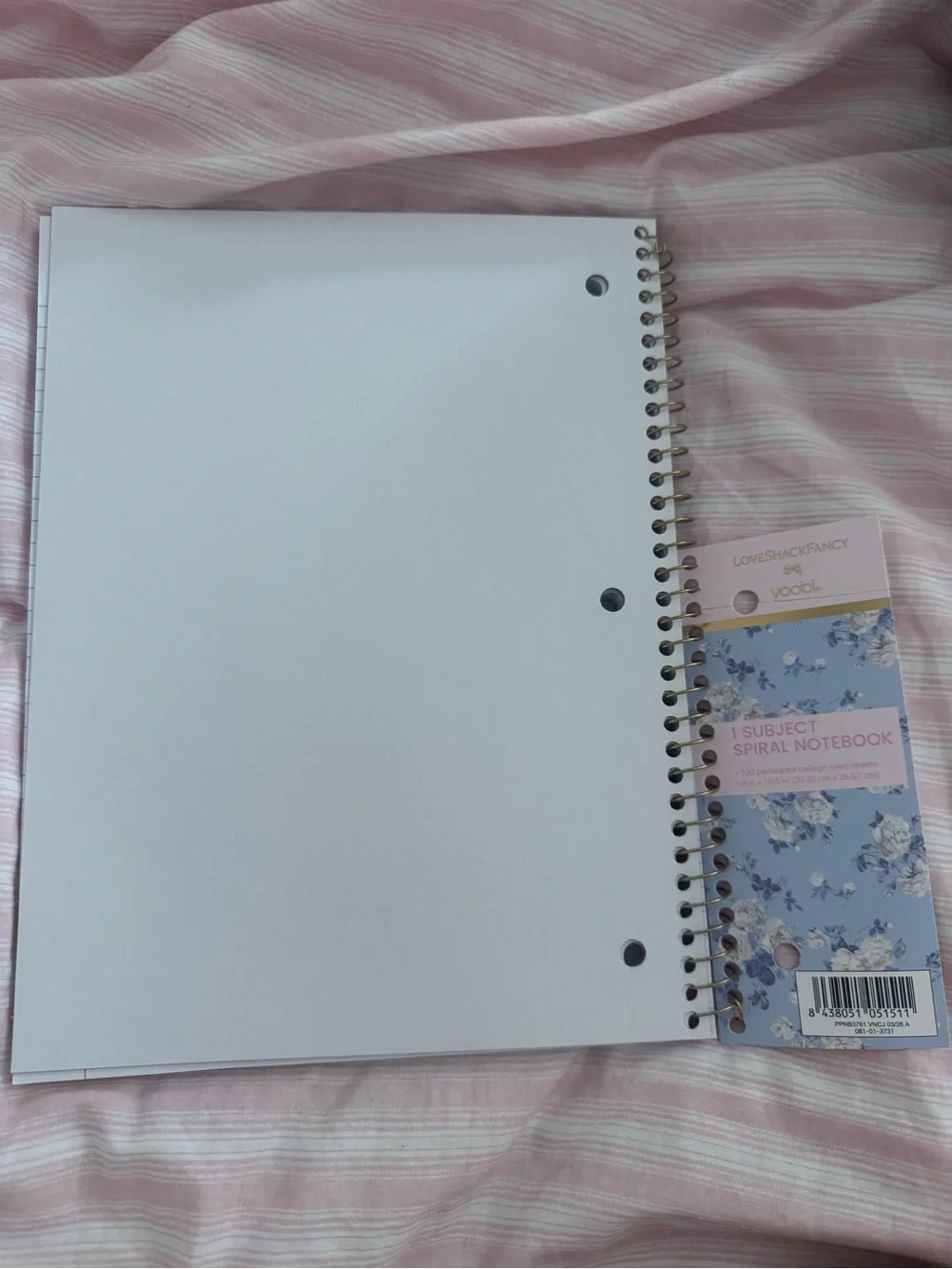 LoveShackFancy - Yoobi notebook